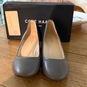 Cole Haan Women's Gray Sadie Wedge